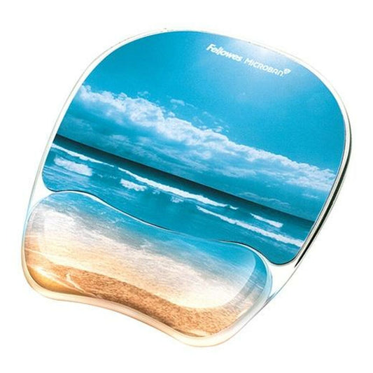 Mousepad mit Handballenauflage Fellowes Strand Bunt