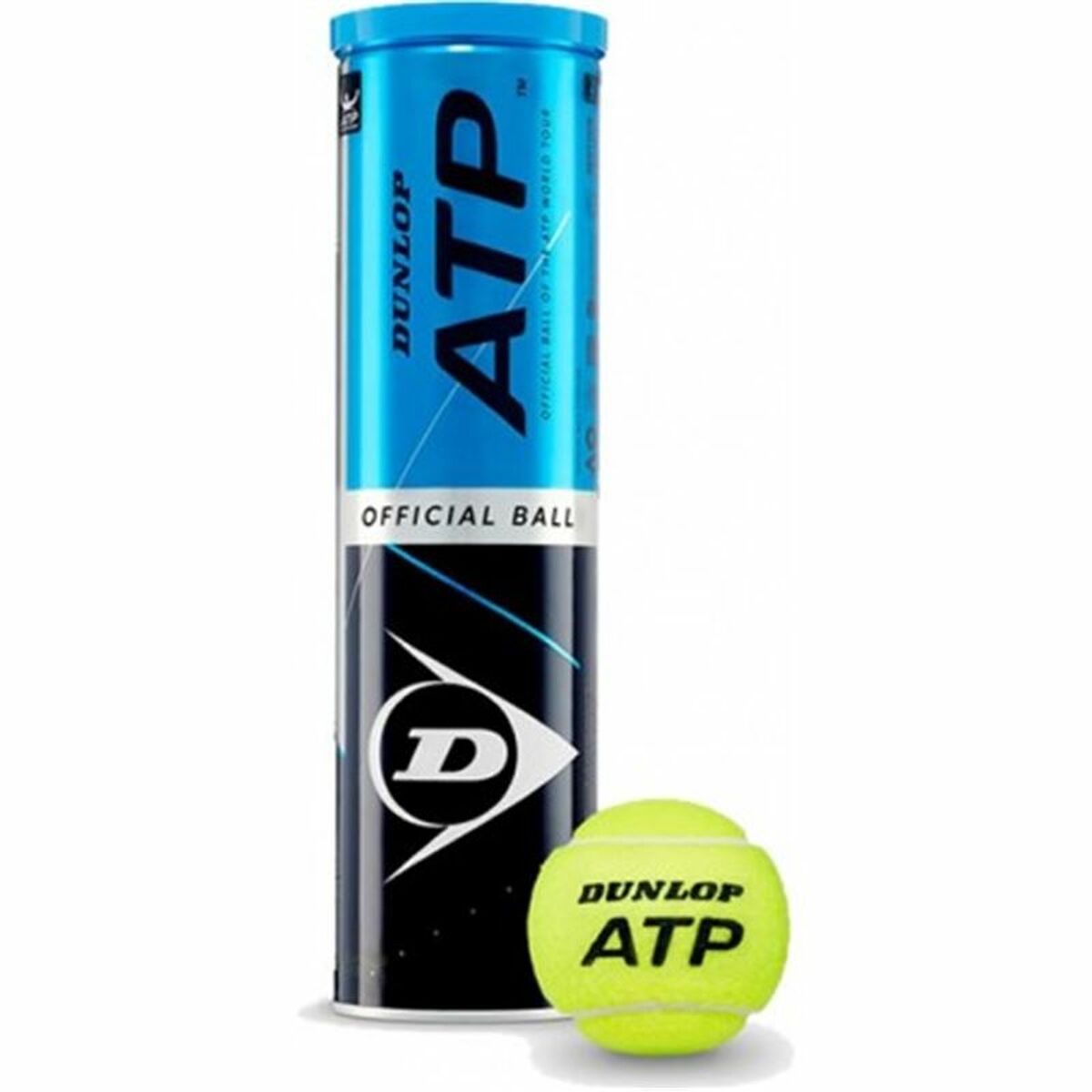 Tennisbälle Dunlop ATP Official Gelb Bunt