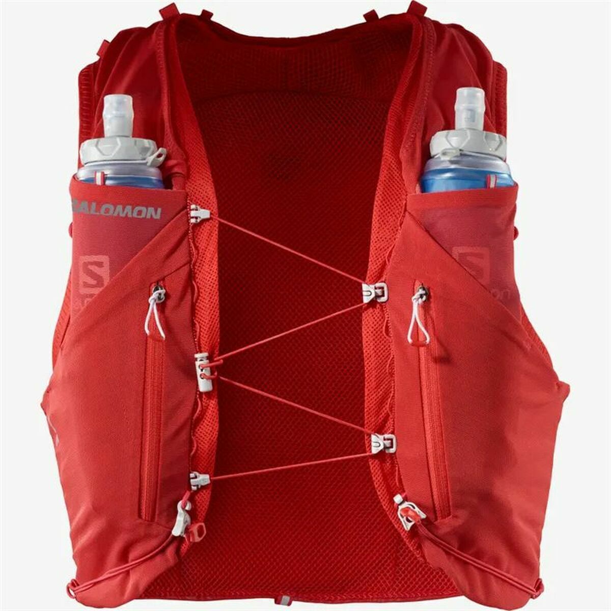 Weste trail  Salomon ADV Skin 12 Rot