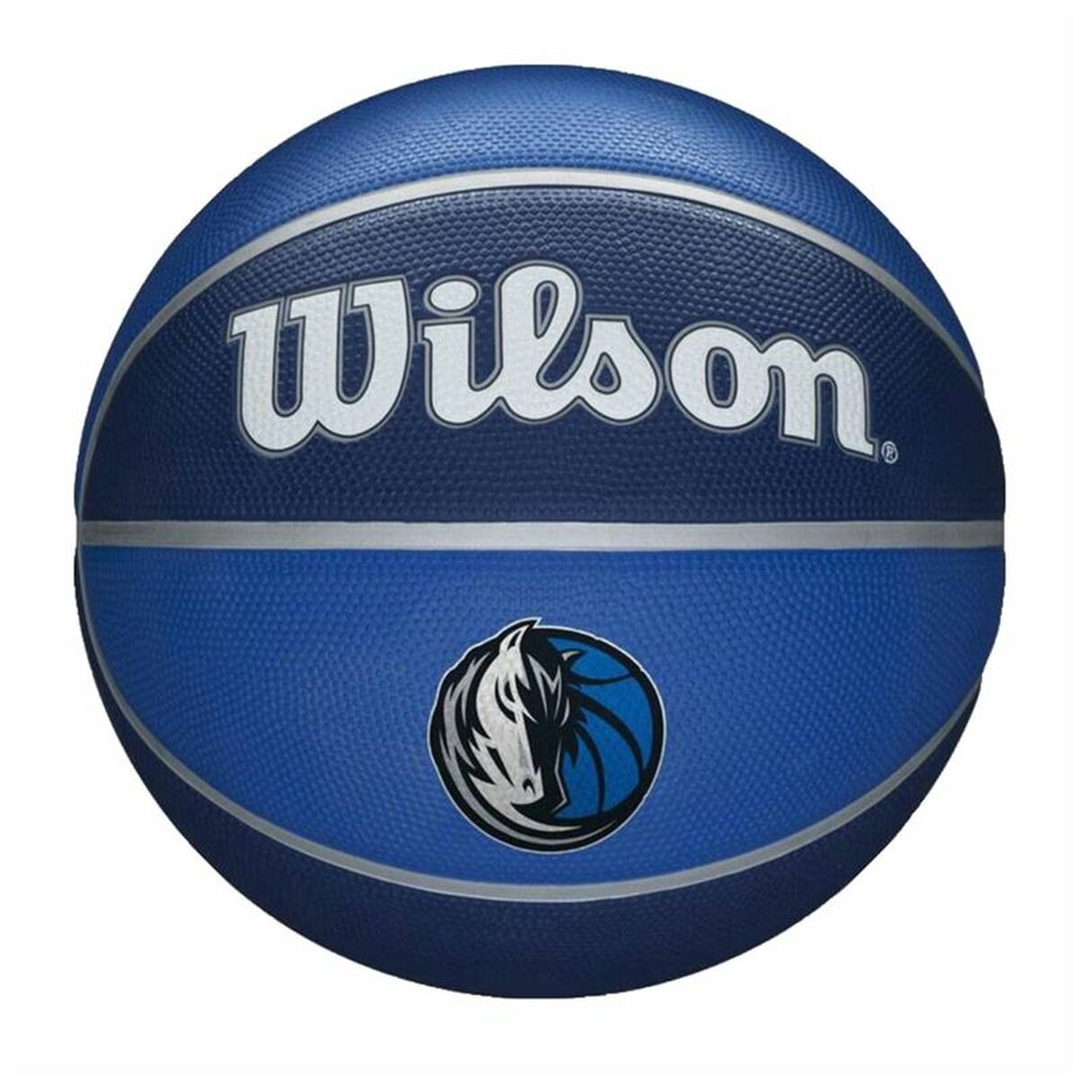 Basketball Wilson Nba Team Tribute Dallas Mavericks Blau Kautschuk Einheitsgröße 7