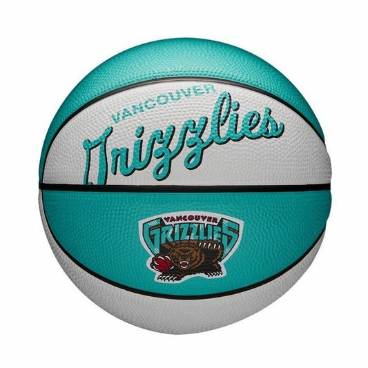 Basketball Mini Wilson NBA Team Retro  Aquamarin 3