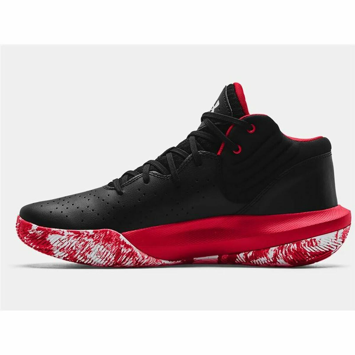 Basketballschuhe für Erwachsene Under Armour Jet '21  Schwarz Rot