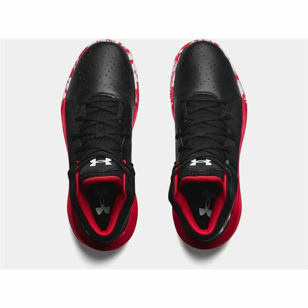 Basketballschuhe für Erwachsene Under Armour Jet '21  Schwarz Rot