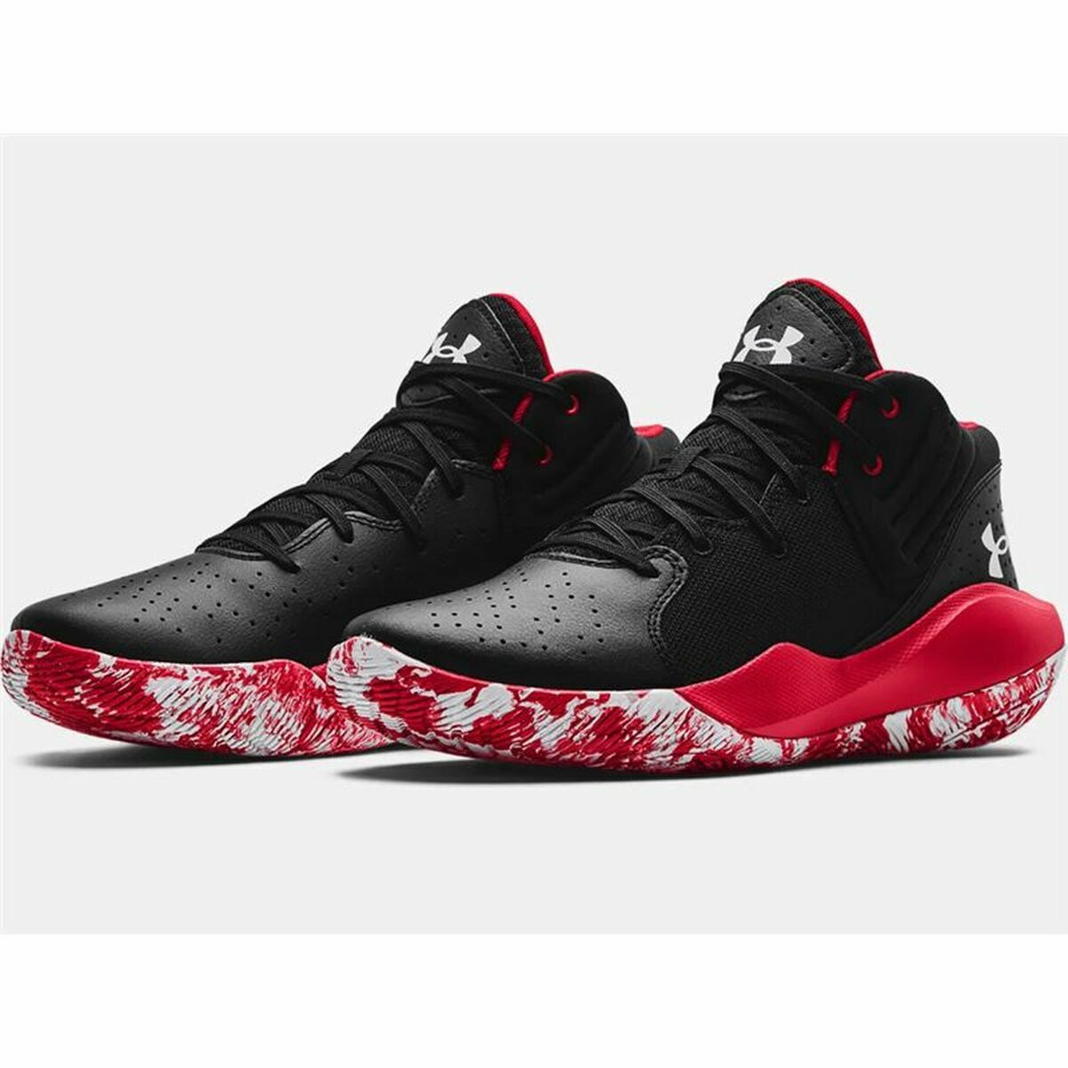 Basketballschuhe für Erwachsene Under Armour Jet '21  Schwarz Rot