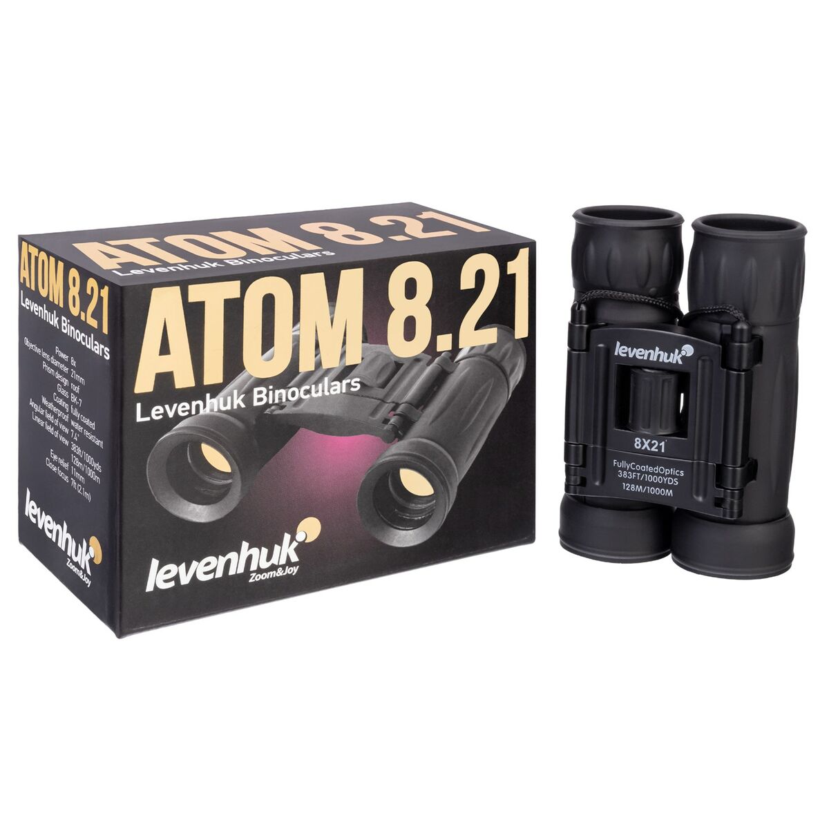 Ferngläser Levenhuk Atom 8x21