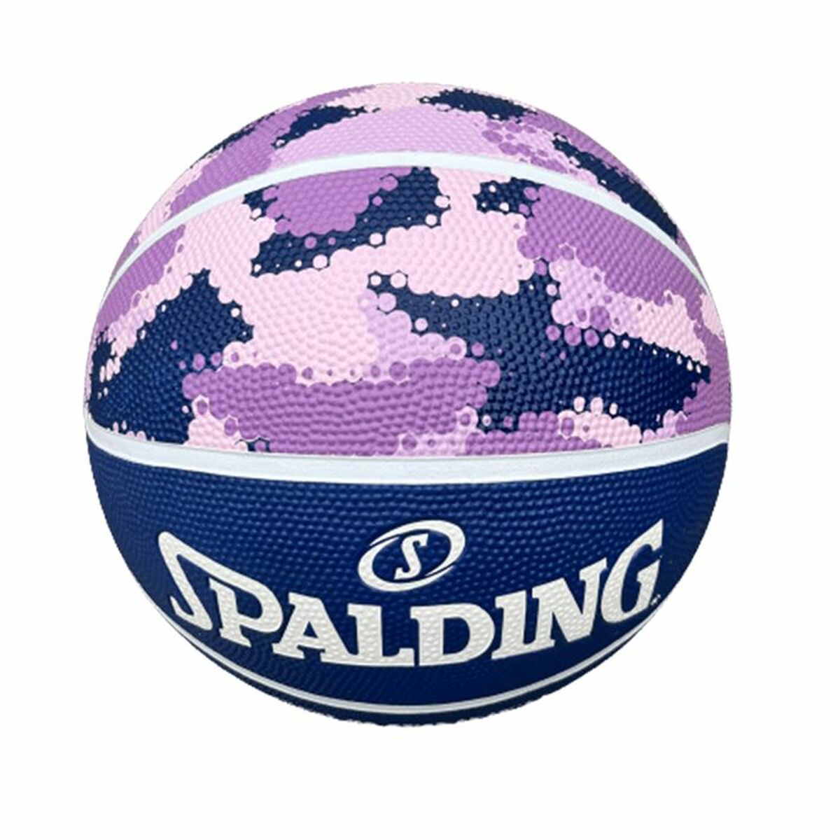 Basketball Commander Solid  Spalding Solid Purple Haut 6 Jahre