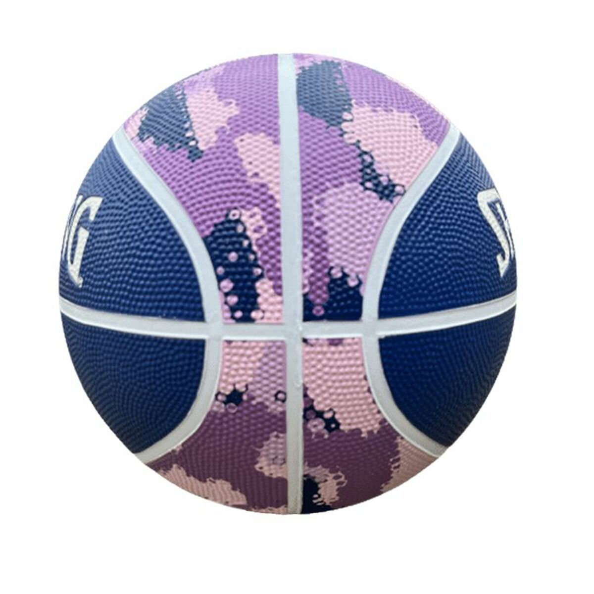 Basketball Commander Solid  Spalding Solid Purple Haut 6 Jahre