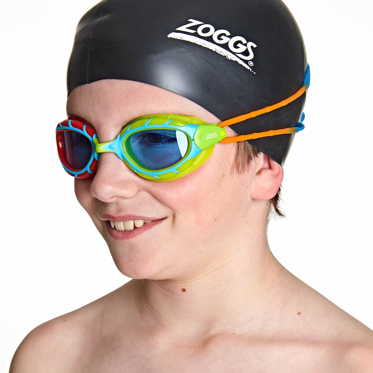 Schwimmbrille Zoggs Predator Rot Blau Einheitsgröße