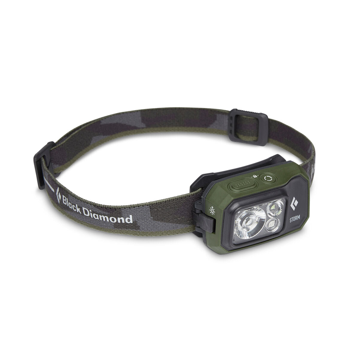 LED-Kopf-Taschenlampe Black Diamond Storm 450 Olive 450 lm