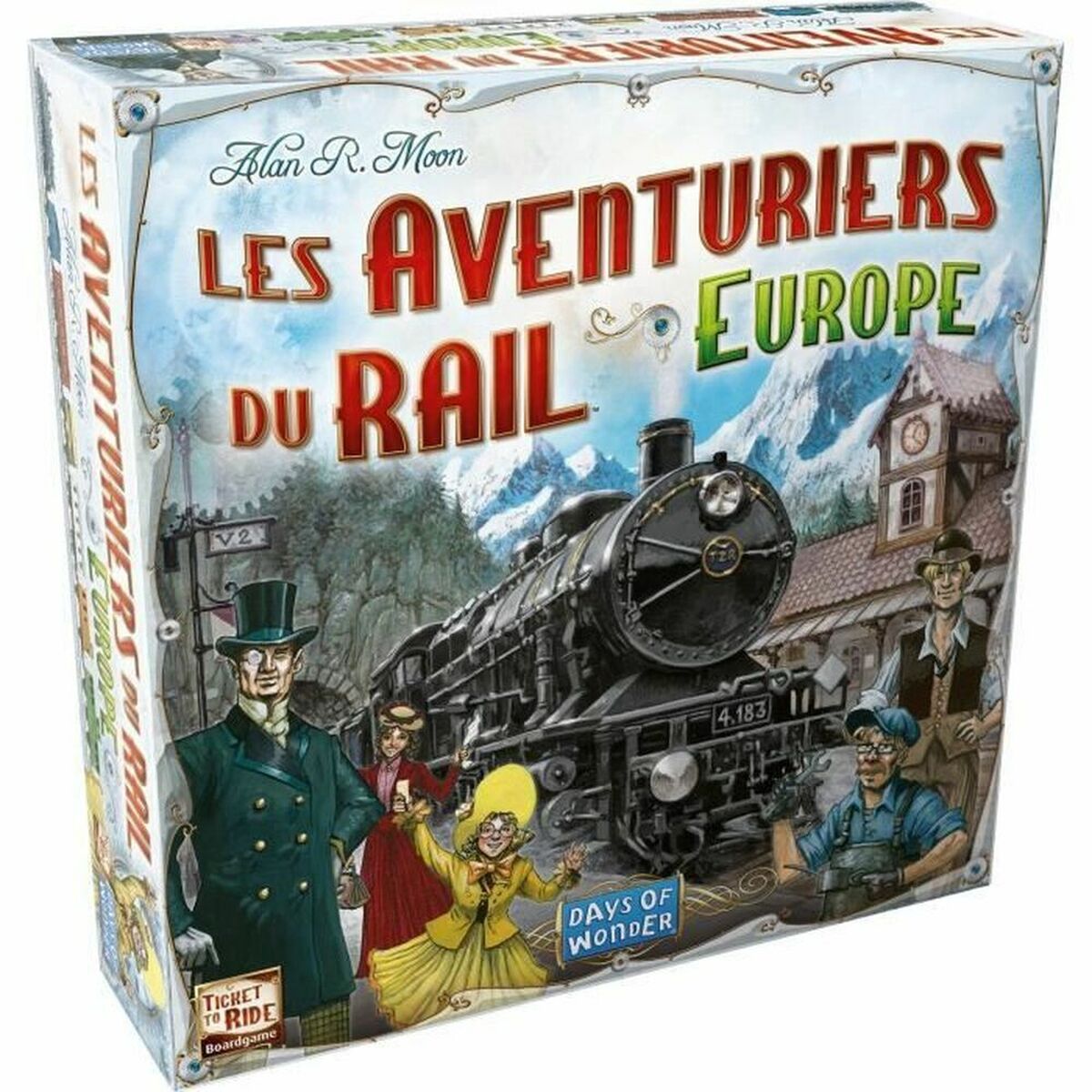 Tischspiel Asmodee The Adventurers of Rail Europe (FR)