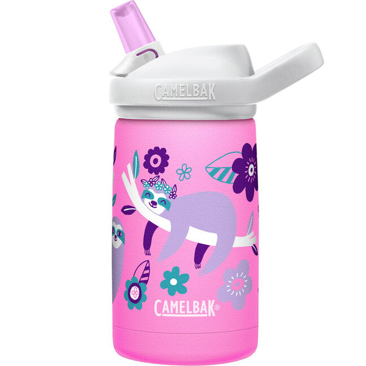 Thermosflasche Camelbak eddy+ Kids Rosa Edelstahl 350 ml