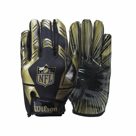 Handschuhe für den Empfänger Wilson NFL Stretch Fit Schwarz