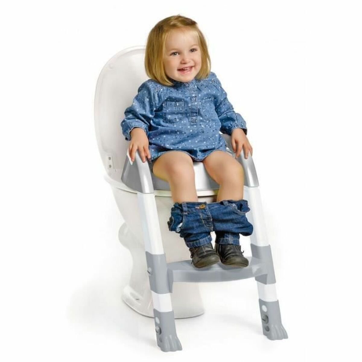 Baby WC-Aufsatz ThermoBaby KIDDYLOO © Grau