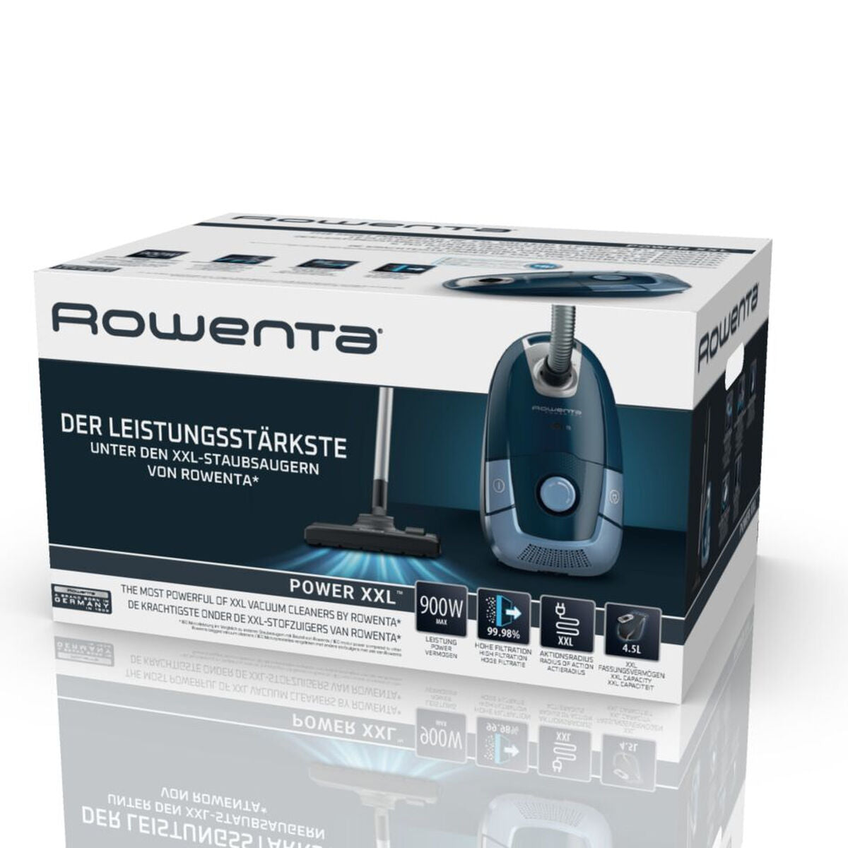 Staubsauger mit Beutel Rowenta RO3172EA 900 W 4,5 L Blau