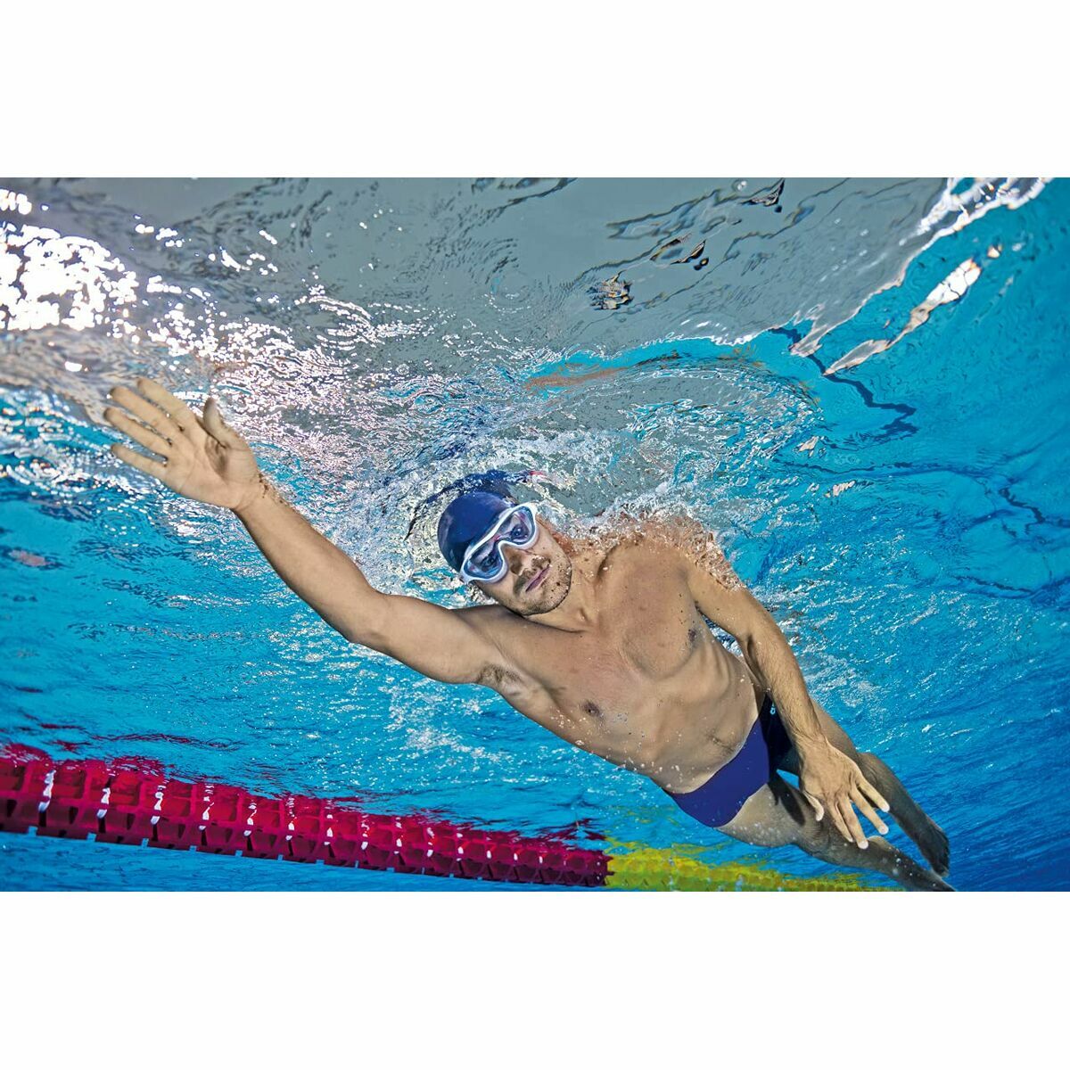 Erwachsenen-Schwimmbrille Arena GAFAS THE ONE MASK Blau