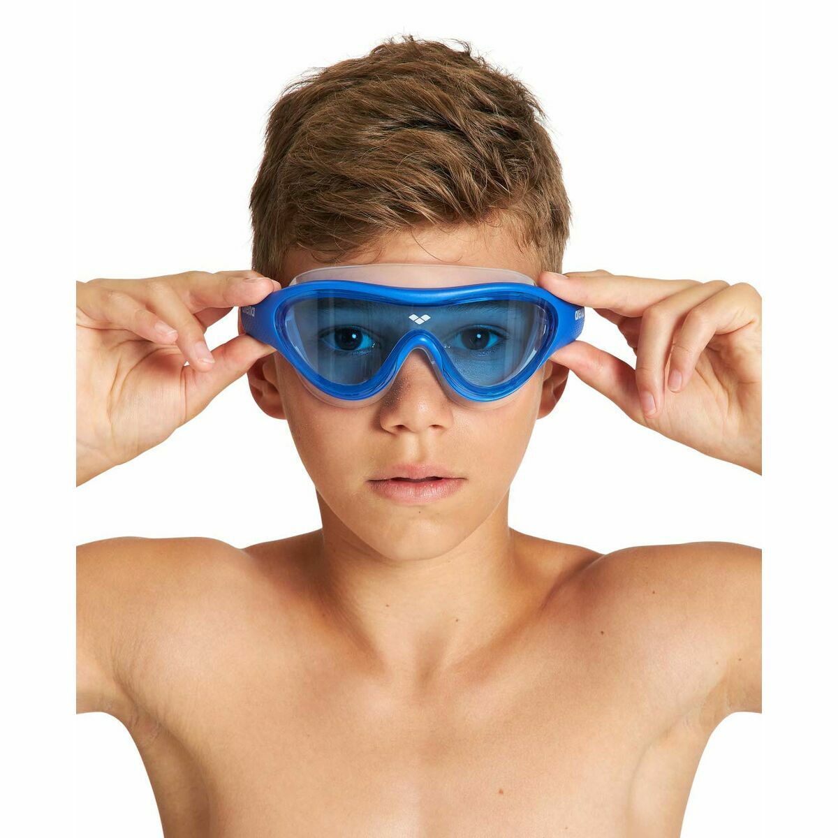 Kinder-Schwimmbrille Arena The One Mask Jr Blau