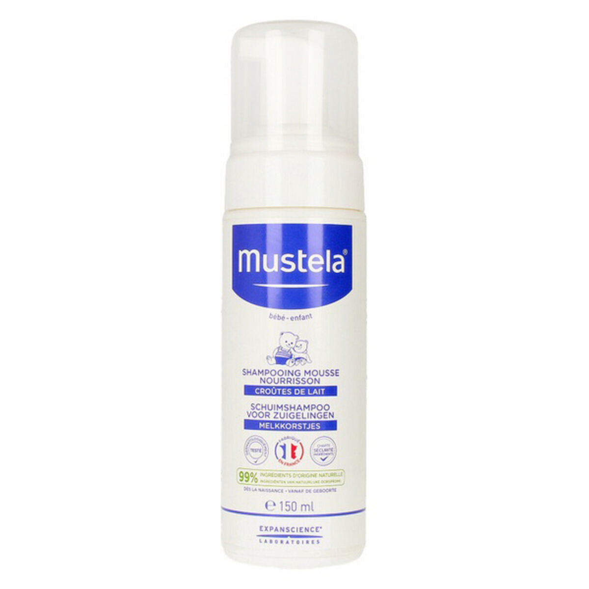 Feuchtigkeitsspendendes Shampoo Bébé Mustela (150 ml)