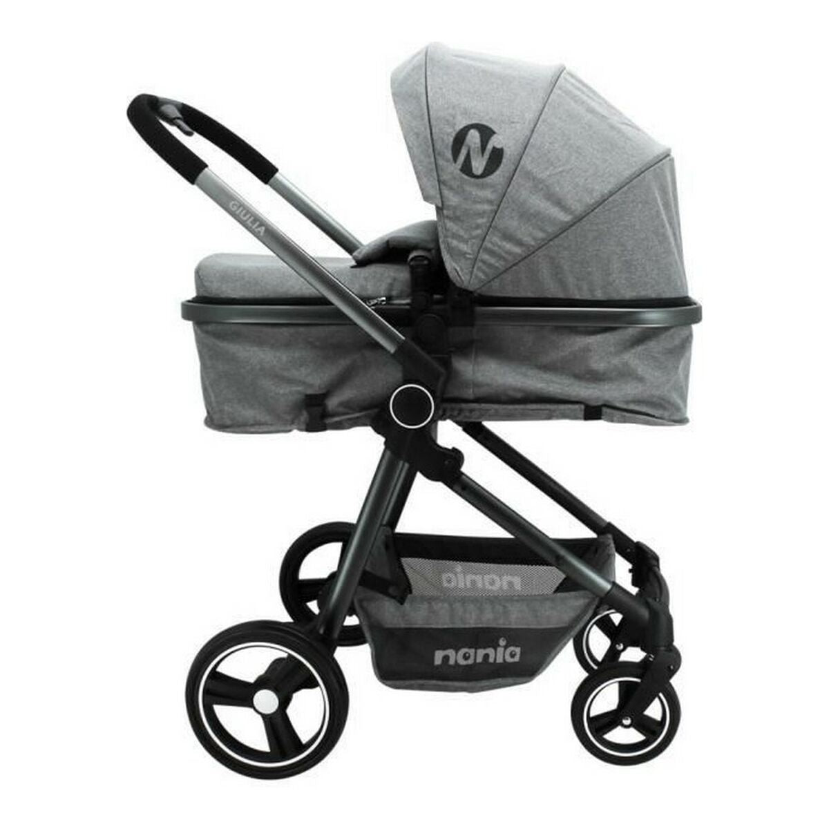 Kinderwagen Nania Grau Trio