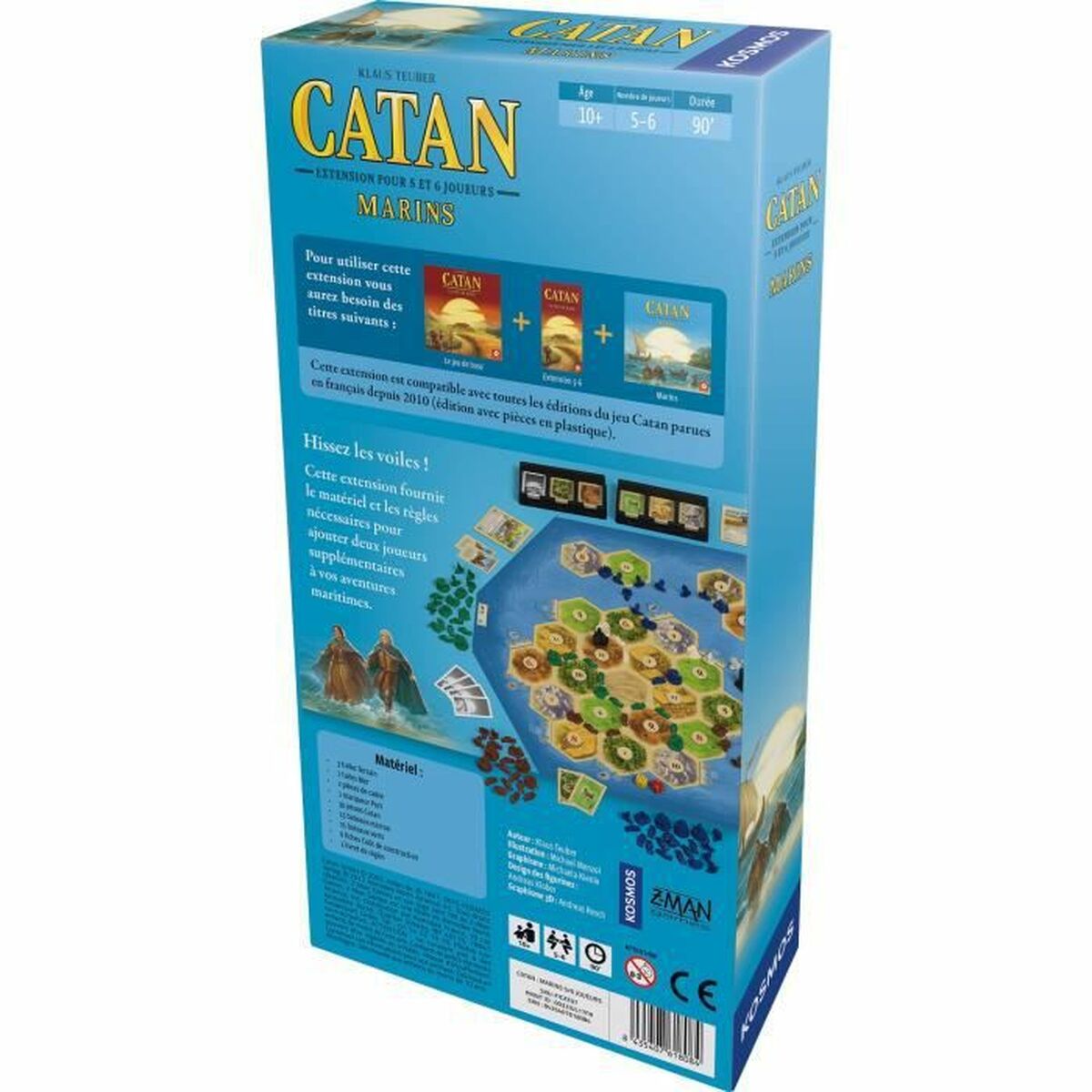 Tischspiel Asmodee Catan Extension Marins