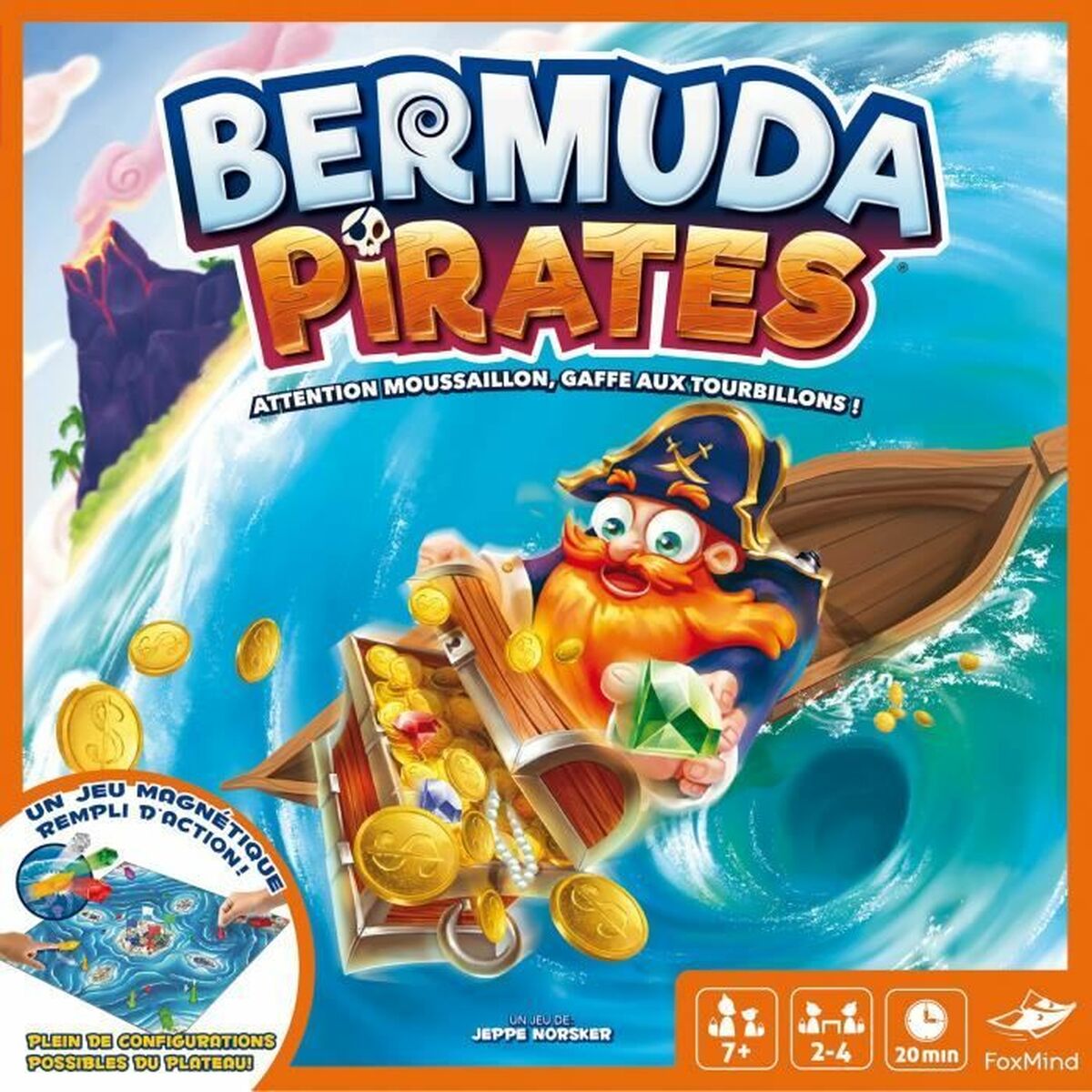 Tischspiel Asmodee Bermuda Pirates (FR)