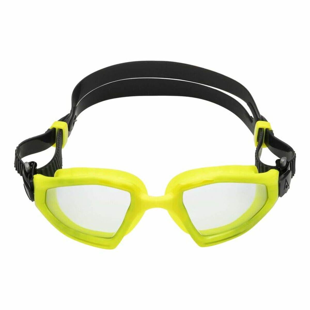 Erwachsenen-Schwimmbrille Aqua Sphere Kayenne Pro Clear Gelb Schwarz Einheitsgröße