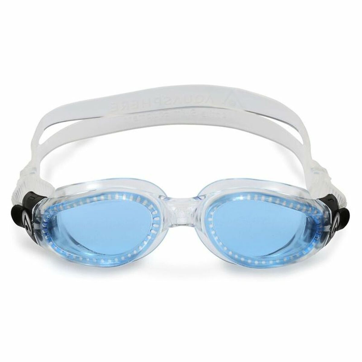 Schwimmbrille Aqua Sphere Kaiman Swim Einheitsgröße Blau Weiß L