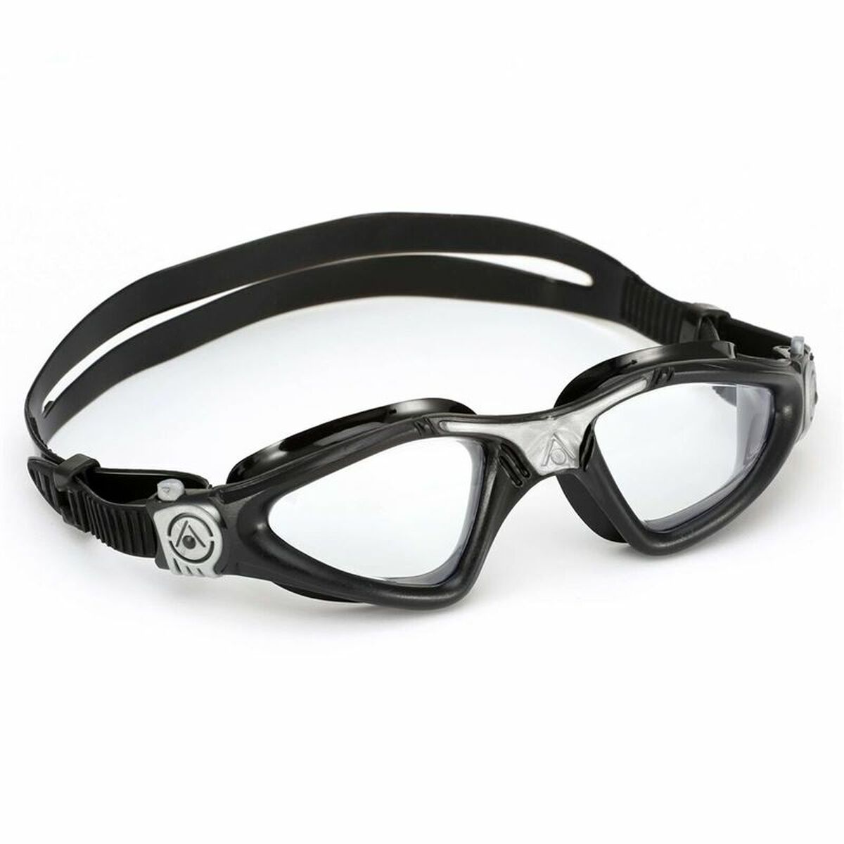 Schwimmbrille Aqua Sphere Kayenne Schwarz Schwarz/Silberfarben Einheitsgröße