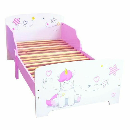 Bett Fun House Unicorn Holz MDF 144 x 77 x 59 cm