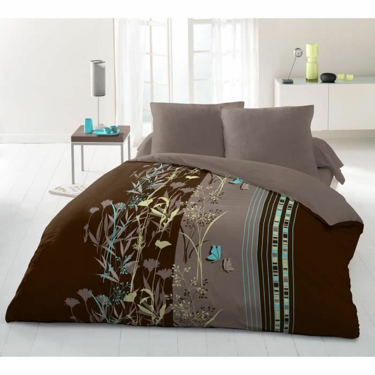 Bettdeckenbezug HOME LINGE PASSION Philosophie 240 x 260 cm