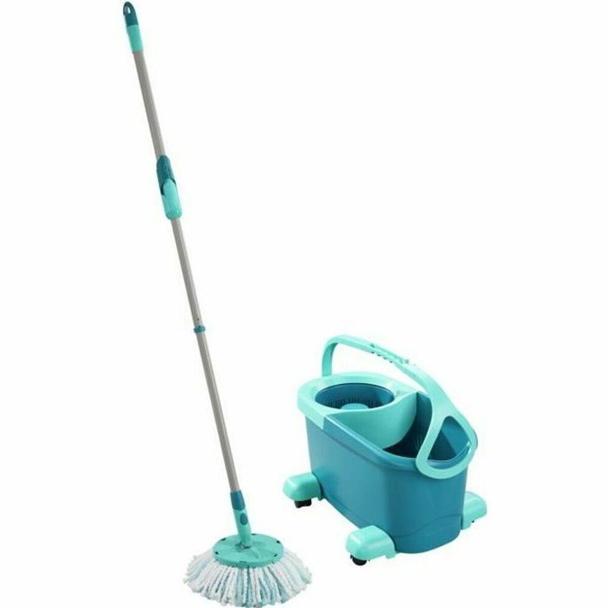 Putzeimer Leifheit Clean Twist Mop Ergo mobile Blau (1 Stücke)