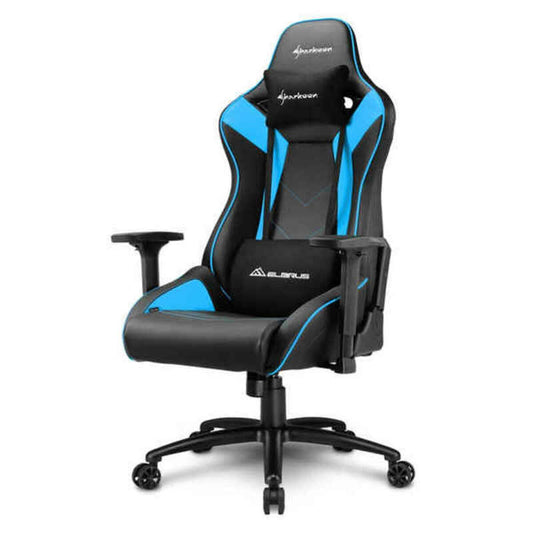 Gaming-Stuhl Sharkoon ELBRUS 3 Blau Schwarz Schwarz/Blau