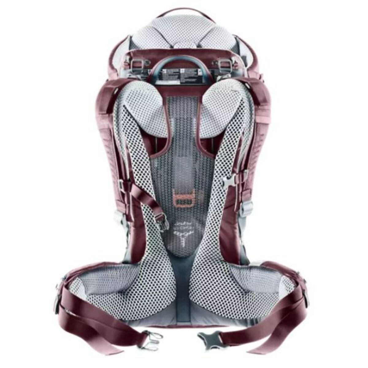 Babytrage Deuter KID COMFORT MARON Rot 22 Kg