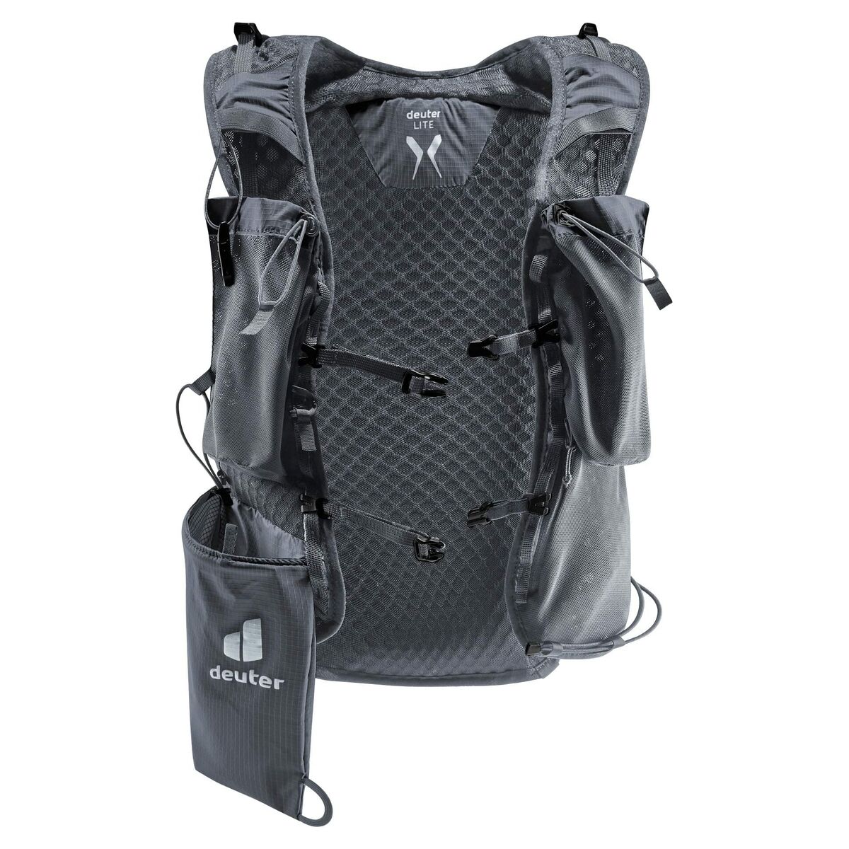 Wanderrucksack Deuter Ascender Schwarz Polyester Nylon 13 L 24 x 47 x 13 cm