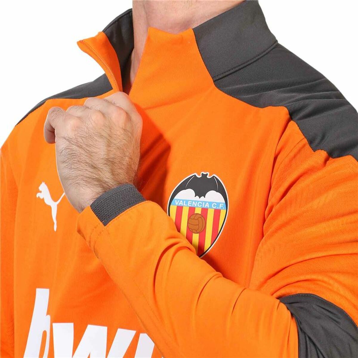 Herren Langarm-Hemd Entrenamiento  Puma Valencia CF 2020/21