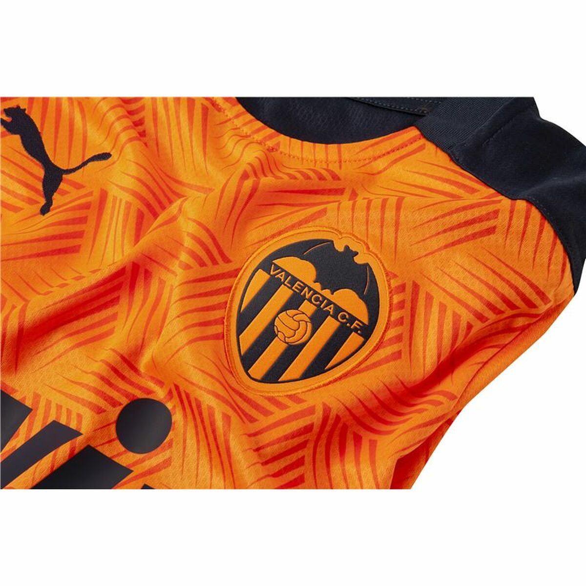 Kurzärmiges Fußball T-Shirt für Männer Puma Valencia CF 2