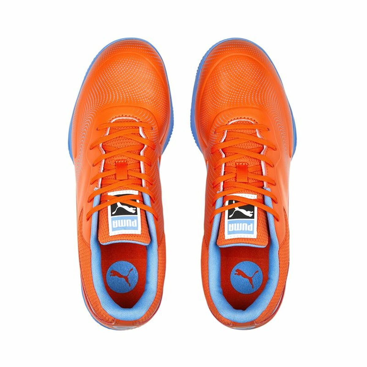 Hallenfußballschuhe für Erwachsene Puma Truco III Orange Unisex