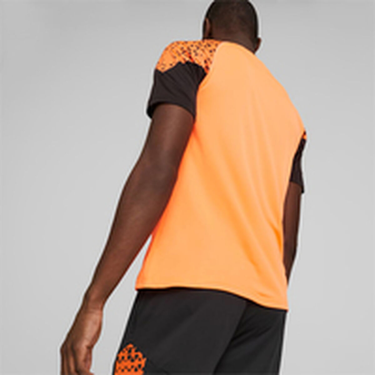 Kurzärmiges Fußball T-Shirt für Männer Puma Individual Cup Training