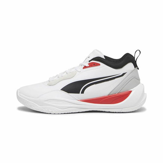 Basketballschuhe für Erwachsene Puma Playmaker Pro Plus Weiß