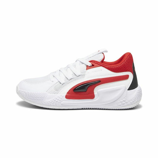 Basketballschuhe für Erwachsene Puma Court Rider Chaos Weiß