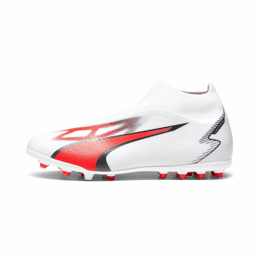 Fußballschuhe für Erwachsene Puma  Ultra Match+ Ll Mg  Weiß Rot