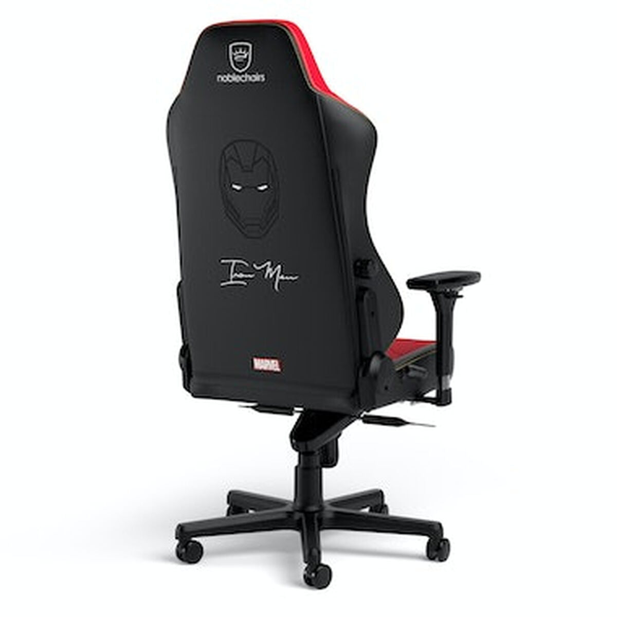 Gaming-Stuhl Noblechairs HERO Iron Man Edition Schwarz Rot