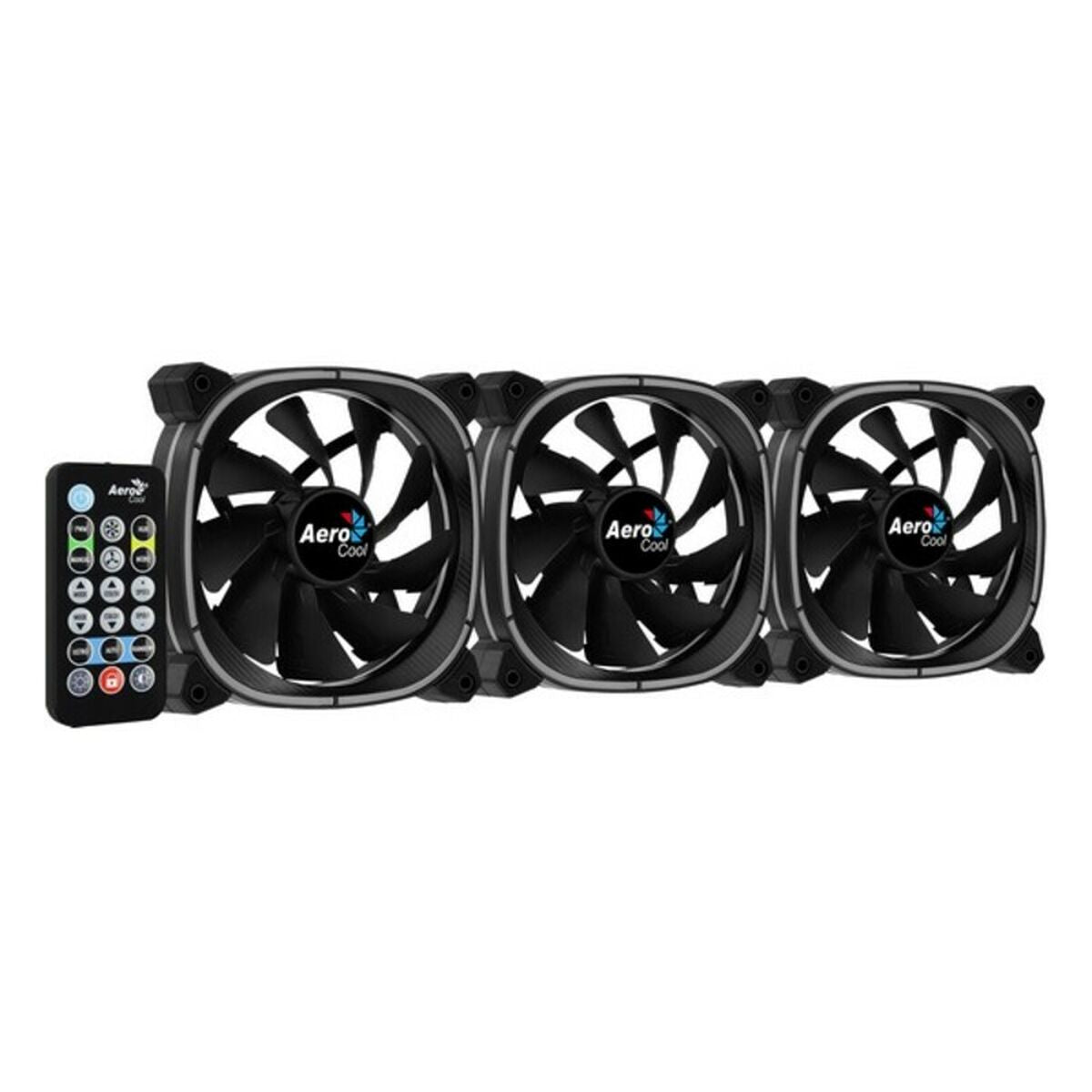 Ventilator Aerocool ASTRO12PRO Ø 12 cm 1000 rpm ARGB LED