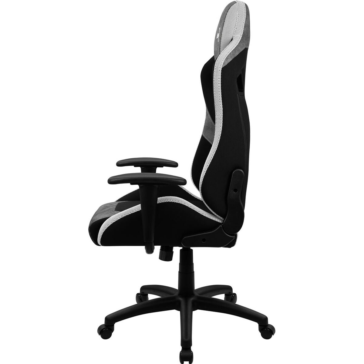 Gaming-Stuhl Aerocool COUNT AeroSuede 180º Schwarz Grau