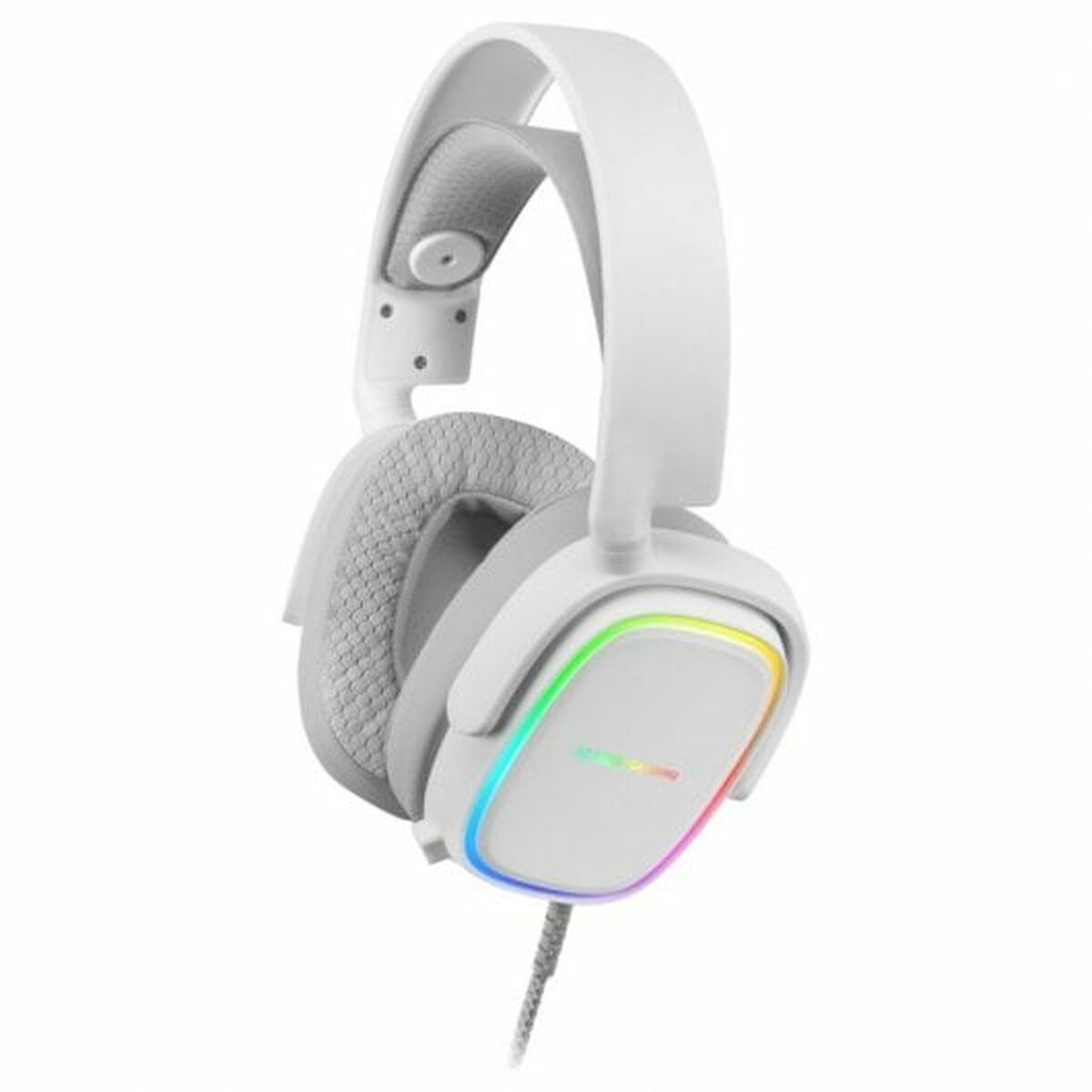 Gaming Headset mit Mikrofon Mars Gaming MHAXW RGB Weiß