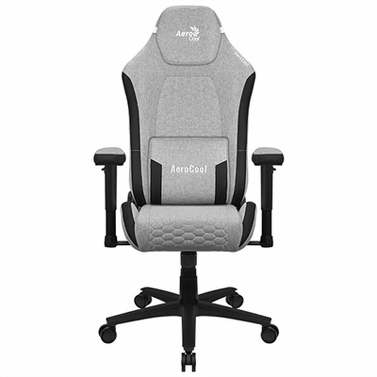 Gaming-Stuhl Aerocool AEROCROWN-ASH-GREY Grau Schwarz