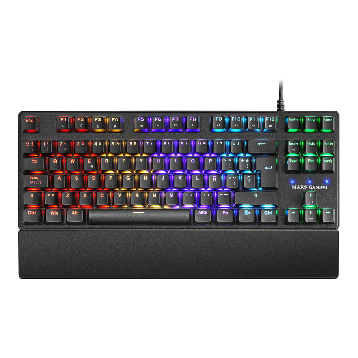 Gaming Tastatur Mars Gaming MKXTKL Qwerty Spanisch