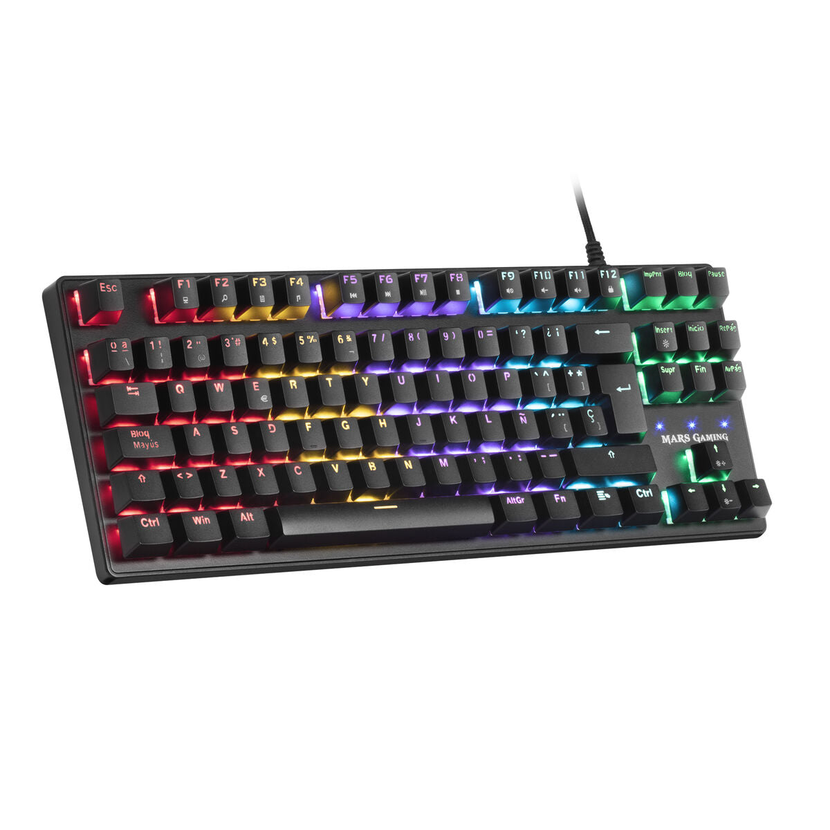 Gaming Tastatur Mars Gaming MKXTKL Qwerty Spanisch