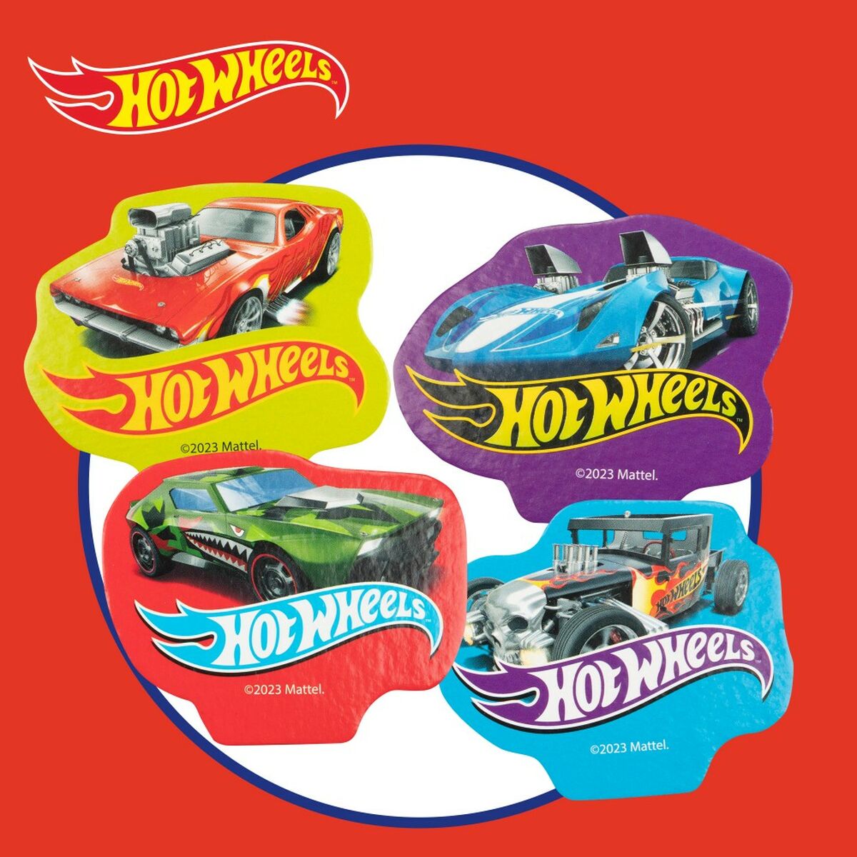 Tischspiel Hot Wheels Speed Race Game (6 Stück)