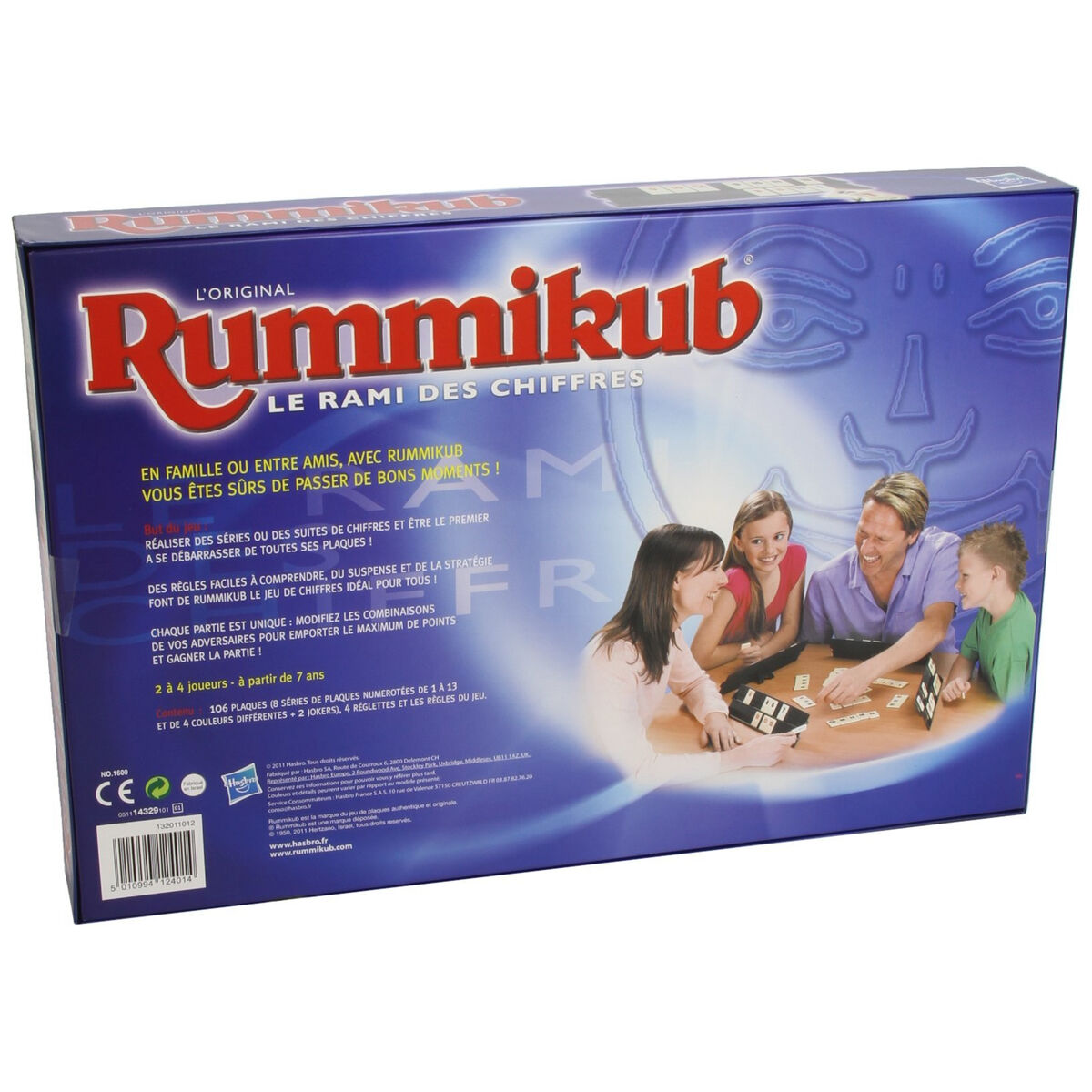 Tischspiel Hasbro Rummikub Numbers (Französisch) (FR)