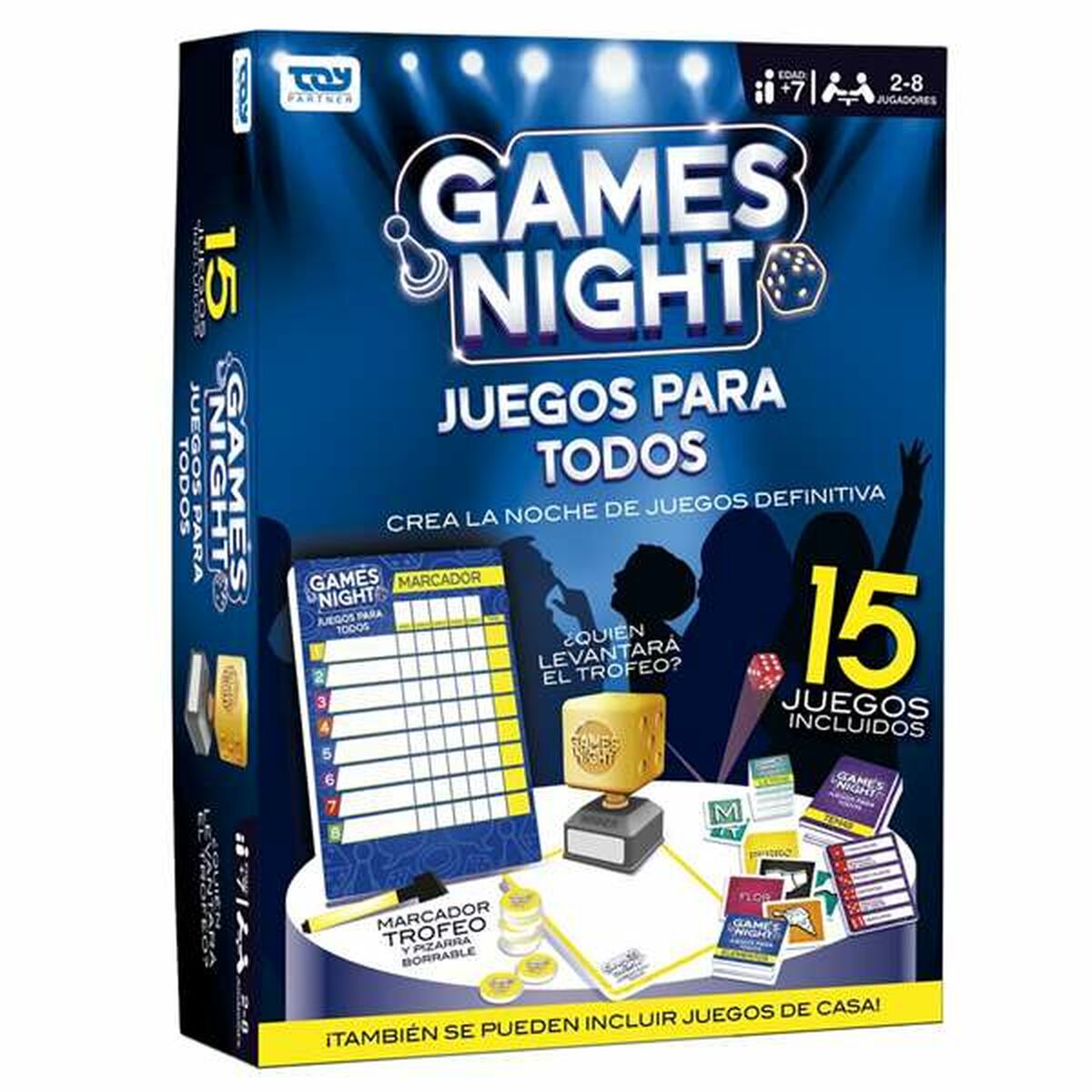 Tischspiel Games Night Jocs Per A Tots CAT